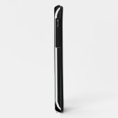 Black Safari Strip mit Namen Case-Mate iPhone Hülle (Hinten/Links)