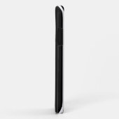 Black Safari Stripe Case-Mate iPhone Hülle (Hinten/Rechts)