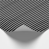 Black Safari Stripe Geschenkpapier (Ecke)
