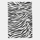 Black Safari Zebra Handtuch (Vertikal)
