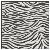 Black Safari Zebra Stoff (Nahaufnahme)