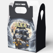 Black Sails Ahead Pirate 5"w x 3"l x 6.5"h Geschenkschachtel (Offen)