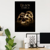 Black Sails Gold Poster (Heimbüro)
