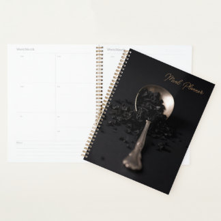 Black Salz Meal Planner Notebook Planer