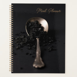 Black Salz Meal Planner Notebook Planer