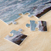 Black Sand Beach - Big Island Hawaii - 20x30 Zoll Puzzle (Seite)