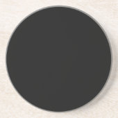 Black Sandstone Untersetzer (Vorne)