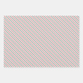 Black Santa Claus Geschenkpapier Set (Vorderseite 3)