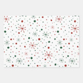 Black Santa Claus Geschenkpapier Set (Vorderseite 2)