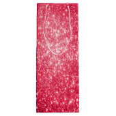 Black Santa Holiday Geschenk Bah Geschenktüte Für Weinflaschen (Rückseite)