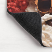 Black Santa Melanin Christmas King Bruh Saint Nick Mousepad (Ecke)