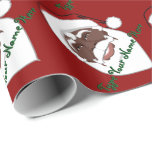 Black Santa Wrapping Paper Custom Christmas Paper Geschenkpapier<br><div class="desc">African Santa Clause Wrapping Paper Black Santa Weihnachtswrapping Papier Klassische Weihnachtsgeschenke Papier & Dekoration Niedliche afrikanische Weihnachtsklauseln Wrapping Paper Naughty oder Nice Weihnachtsgeschenk Papier & Zubehör für Männer Frauen Zuhause & Büro Traditionelles Weihnachtsbuch Ethnic Saint Nick Wrapping Paper Traditionelles Weihnachtszubehör Wrapping Papier für den Urlaub Klicken Sie auf "Customize", um...</div>