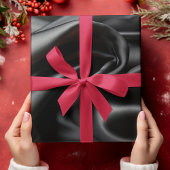 Black Satin Luxury Seidenpapier