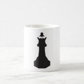 Black Schach Piece Tasse (Mittel)