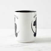 Black Schnauzer IAAM Tasse (Zentrum)