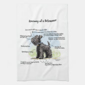 Black Schnauzer Küchentuch (Vertikal)