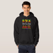 Black School Bus Fahrer Magic Lehrer Black Histori Hoodie (Vorne ganz)