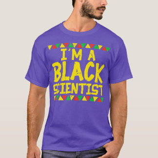 Black Scientist Chemist Physical African American T-Shirt
