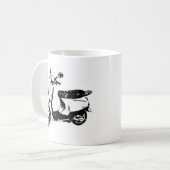 Black Scooter Kaffeetasse (Vorderseite Links)