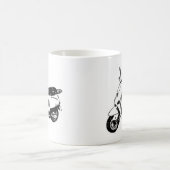 Black Scooter Kaffeetasse (Mittel)