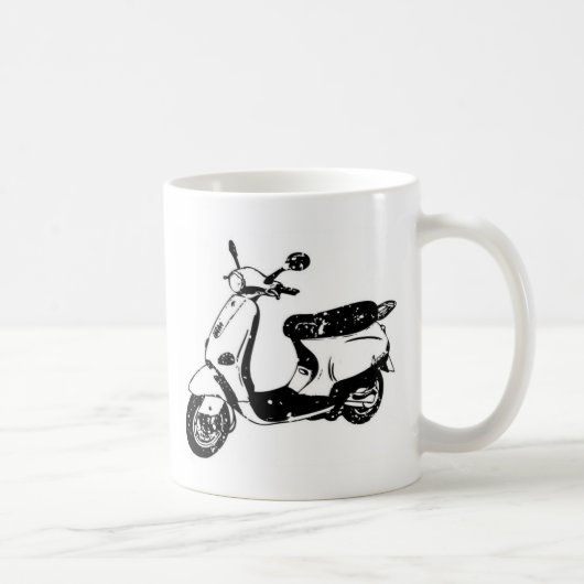 Black Scooter Kaffeetasse (Rechts)