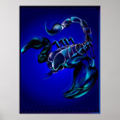 Black Scorpion Posters Poster (Vorne)