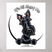 Black Scottie IAAM Poster (Vorne)
