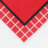 Black Scottish Terrier Dog Liebe My Scottie Fleecedecke (Ecke)