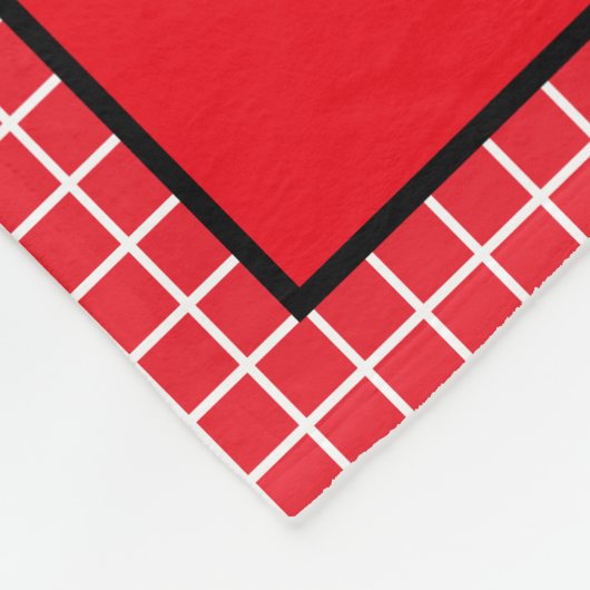 Black Scottish Terrier Dog Liebe My Scottie Fleecedecke (Ecke)