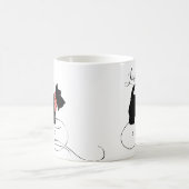 Black Scottish Terrier Dog Liebe My Scottie Kaffeetasse (Mittel)