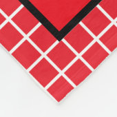 Black Scottish Terrier Dog Liebe My Scottie Medium Fleecedecke (Ecke)