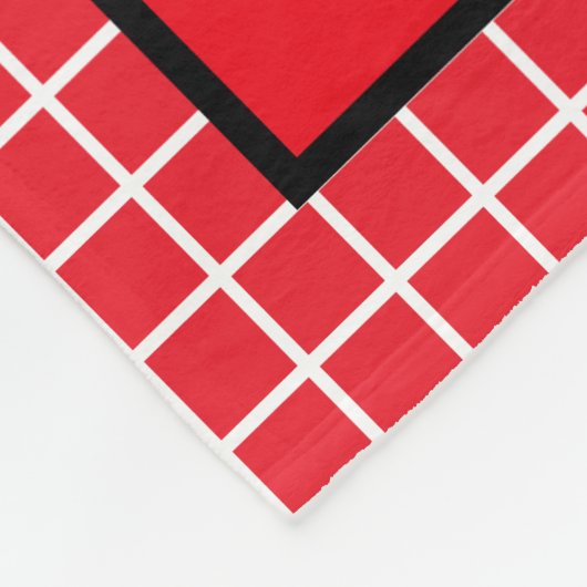 Black Scottish Terrier Dog Liebe My Scottie Medium Fleecedecke (Ecke)