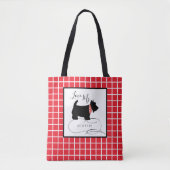 Black Scottish Terrier Dog Liebe My Scottie Tasche (Vorderseite)