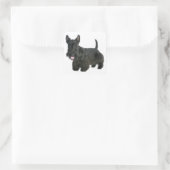 Black Scottish Terrier Puppy Doppy Sticker / Siege (Tasche)