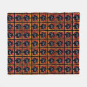 Black Scottish Terrier Scottie Dog karierte Decke (Vorderseite (Horizontal))