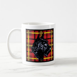 Black Scottish Terrier Tasse