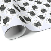 Black Scotty History Geschenkpapier (Rolleneckpunkt)