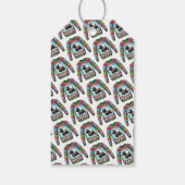 Black Scotty Hund Ugly Weihnachtssüßer Geschenkanhänger (Rückseite)