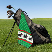 Black Scotty Hund Weihnachtsfeiertag Tasse