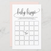 Black Script Baby Bingo Showspiel (Vorne/Hinten)