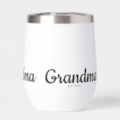 Black Script Established Grandma (Rückseite)