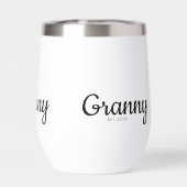 Black Script Established Grandma (Rückseite)