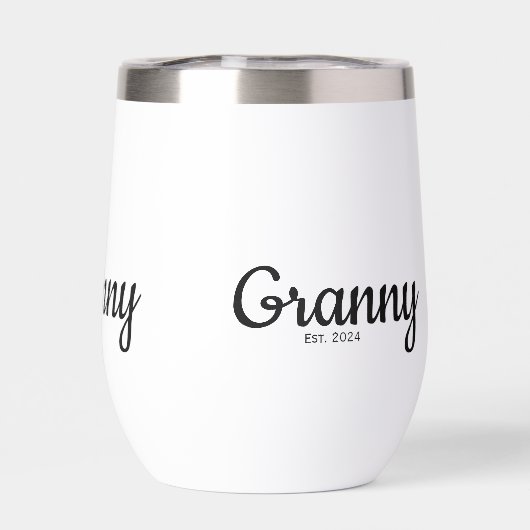 Black Script Established Grandma (Rückseite)