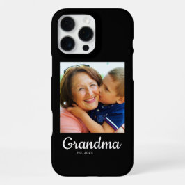 Black Script Established Grandma  iPhone 16 Pro Max Hülle