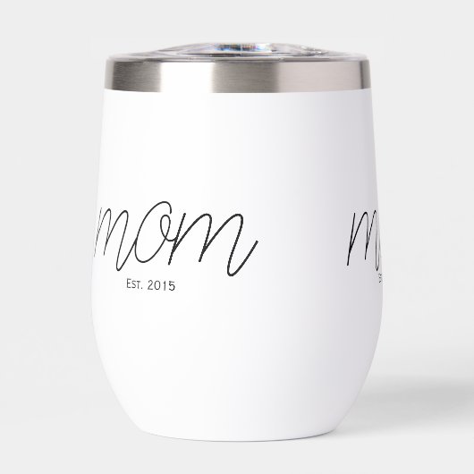 Black Script Established Mom  (Vorderseite)