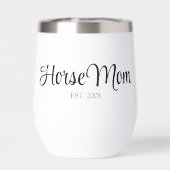 Black Script Horse Mom Established  (Rückseite)