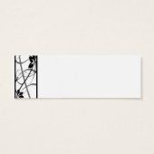 Black Scroll Border WedgeDrink Ticket (Rückseite)