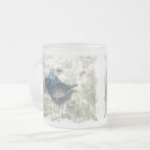Black Seashell Mattglastasse (Vorderseite Links)