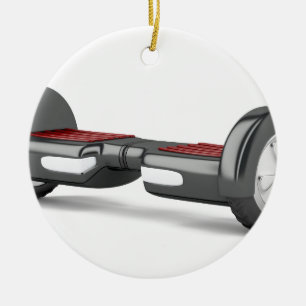 Black Self Balancing Roller Keramik Ornament