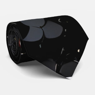 Black Sequin Funkelnd Neck Tie Krawatte